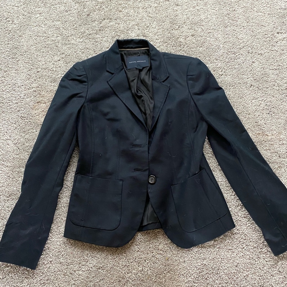 Banana Republic Size 0 Suit Jacket
